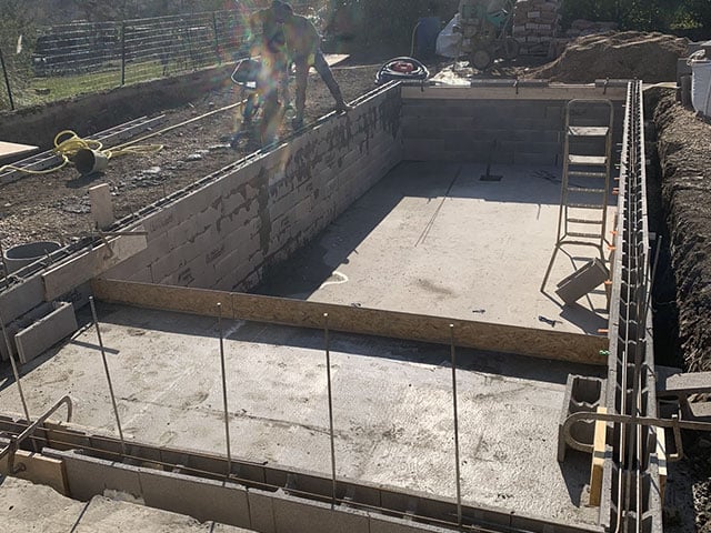 construction piscine